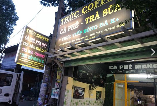 Cần sang quán cafe gần trường cấp 2 Linh Trung