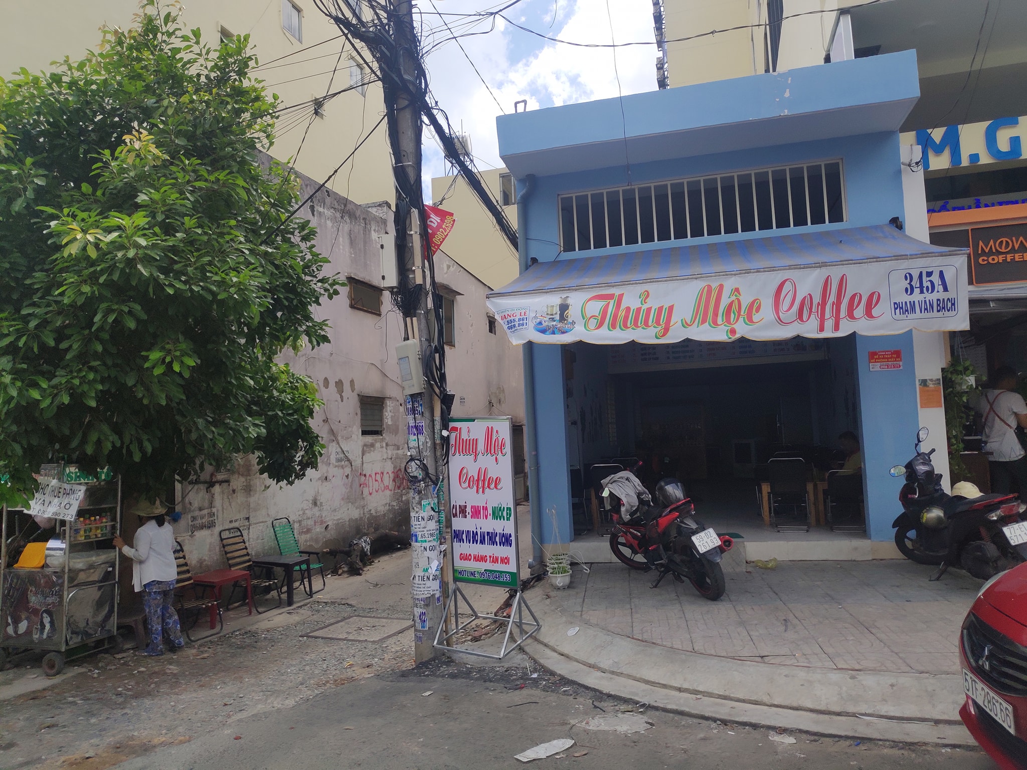 Cần sang quán cafe 2 mt nguyên căn Phạm Văn Bạch