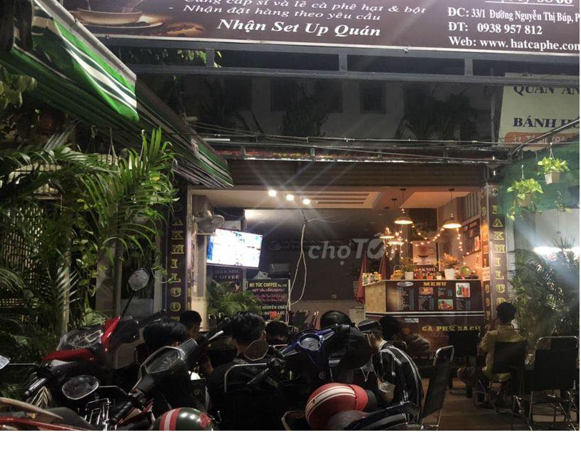 Cần sang lại quán cafe Lisa nằm trên đường Nguyễn Thị Búp