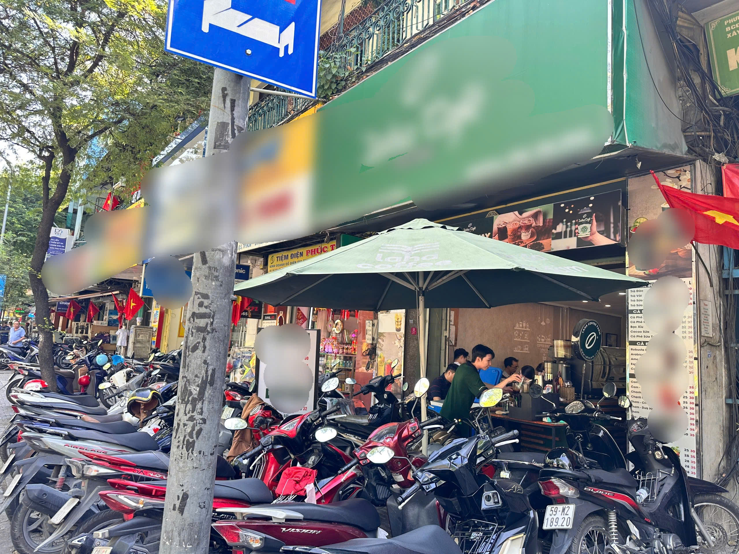 Sang quán cafe mặt tiền đường Hồng Bàng, Quận 5 