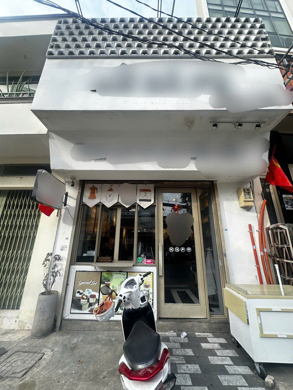 Sang quán cà phê – trà sữa mặt tiền D5, P.25, Bình Thạnh