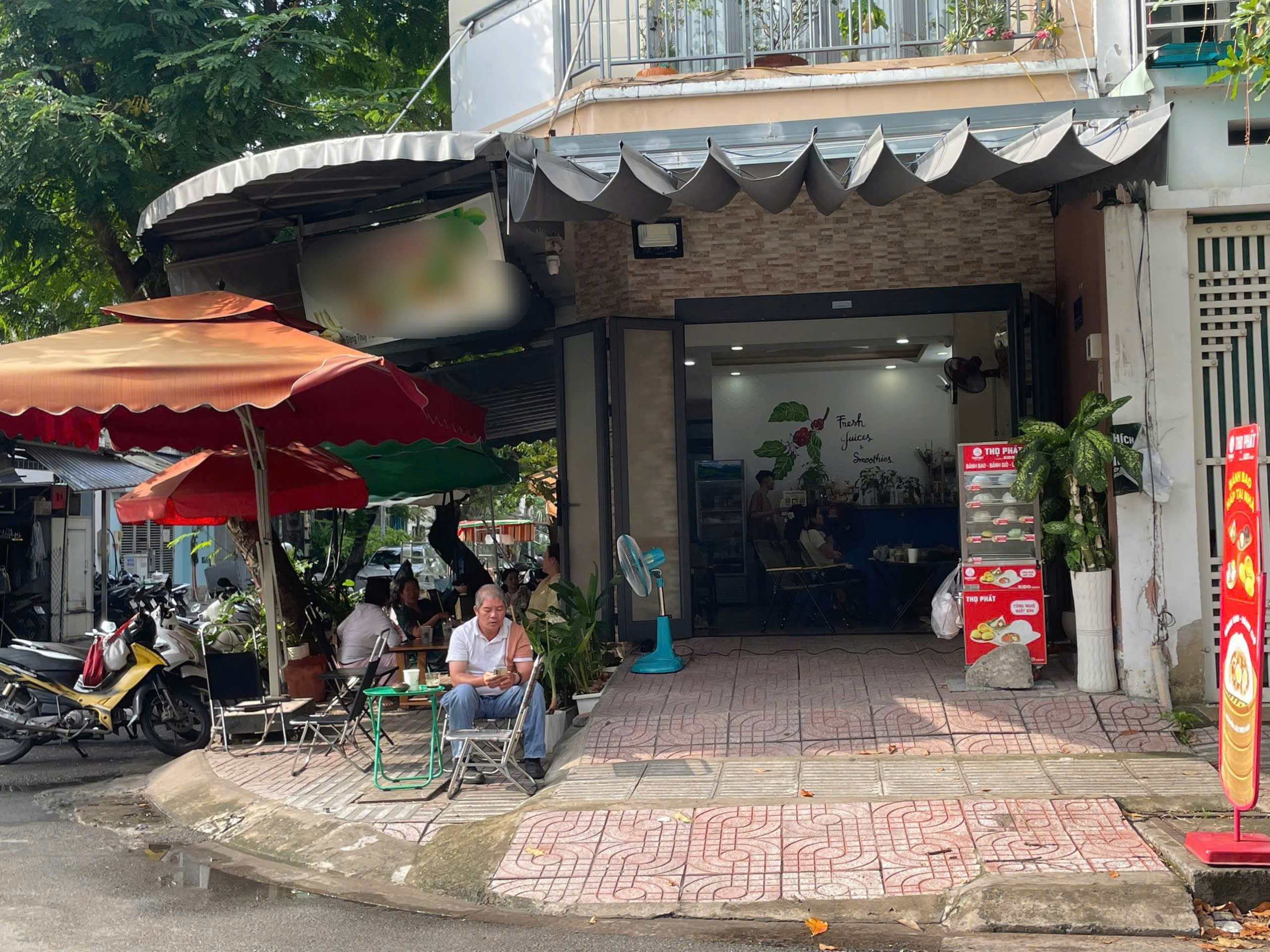 Sang quán cà phê góc 2 mặt tiền – Đặng Thùy Trâm, Bình Thạnh