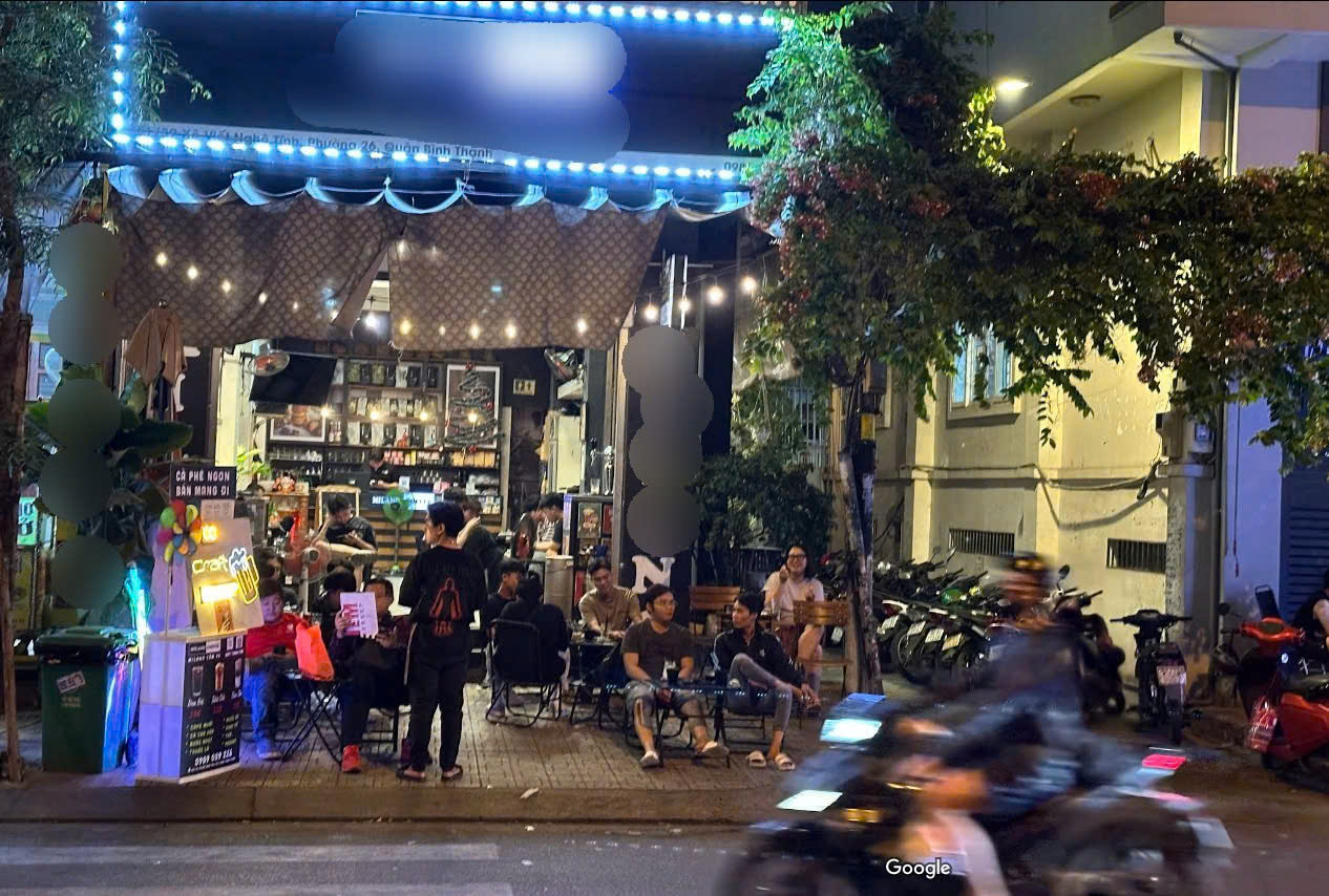Sang quán cafe góc 2 mặt tiền, Phường 26, Quận Bình thạnh