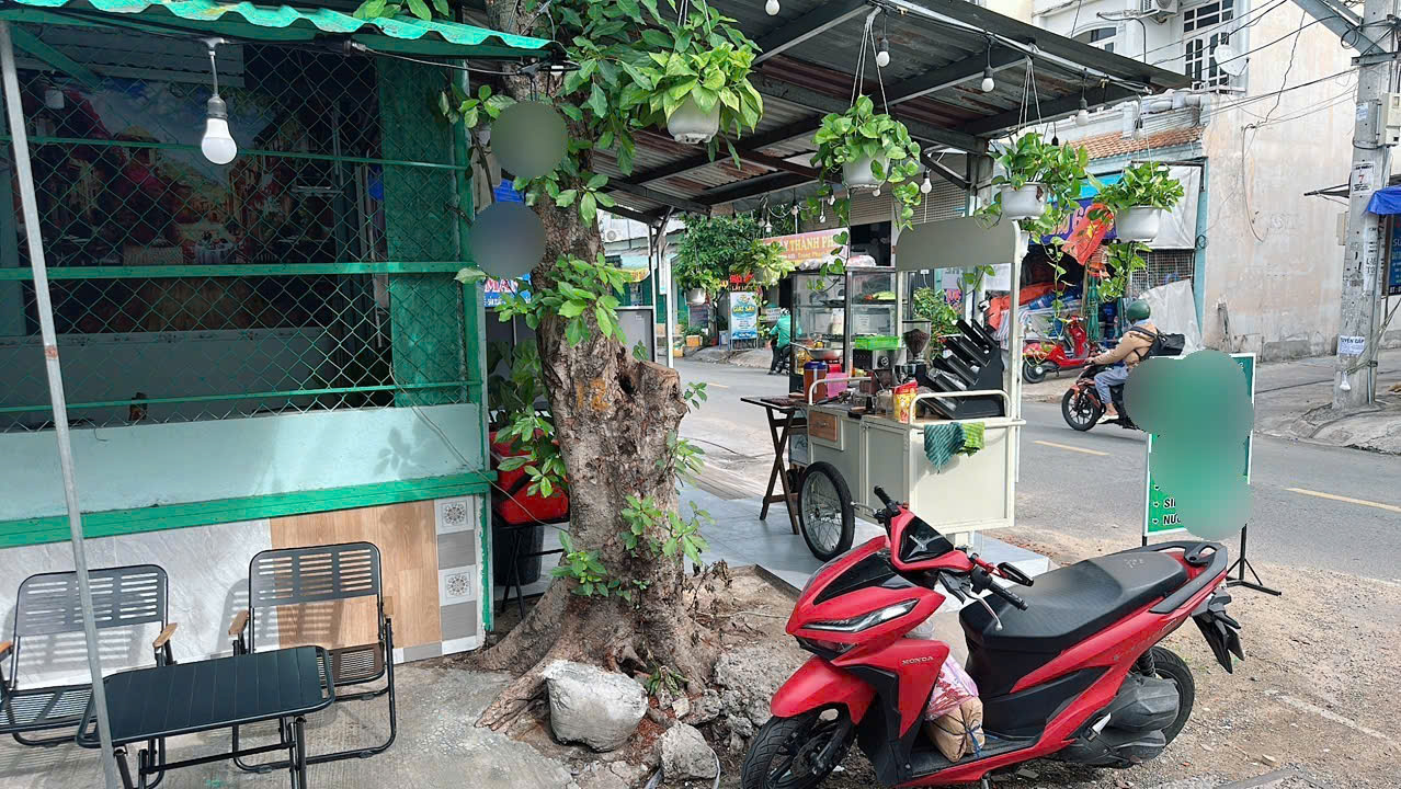 Sang nhượng quán cà phê góc 2 mặt tiền khu Miếu Gò Xoài, phường Bình Trị Đông, Bình Tân.