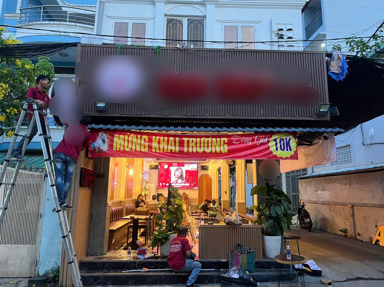 Sang quán cà phê 24h, khu vực dương quảng hàm, góc 2 mặt tiền, P5, Gò Vấp 