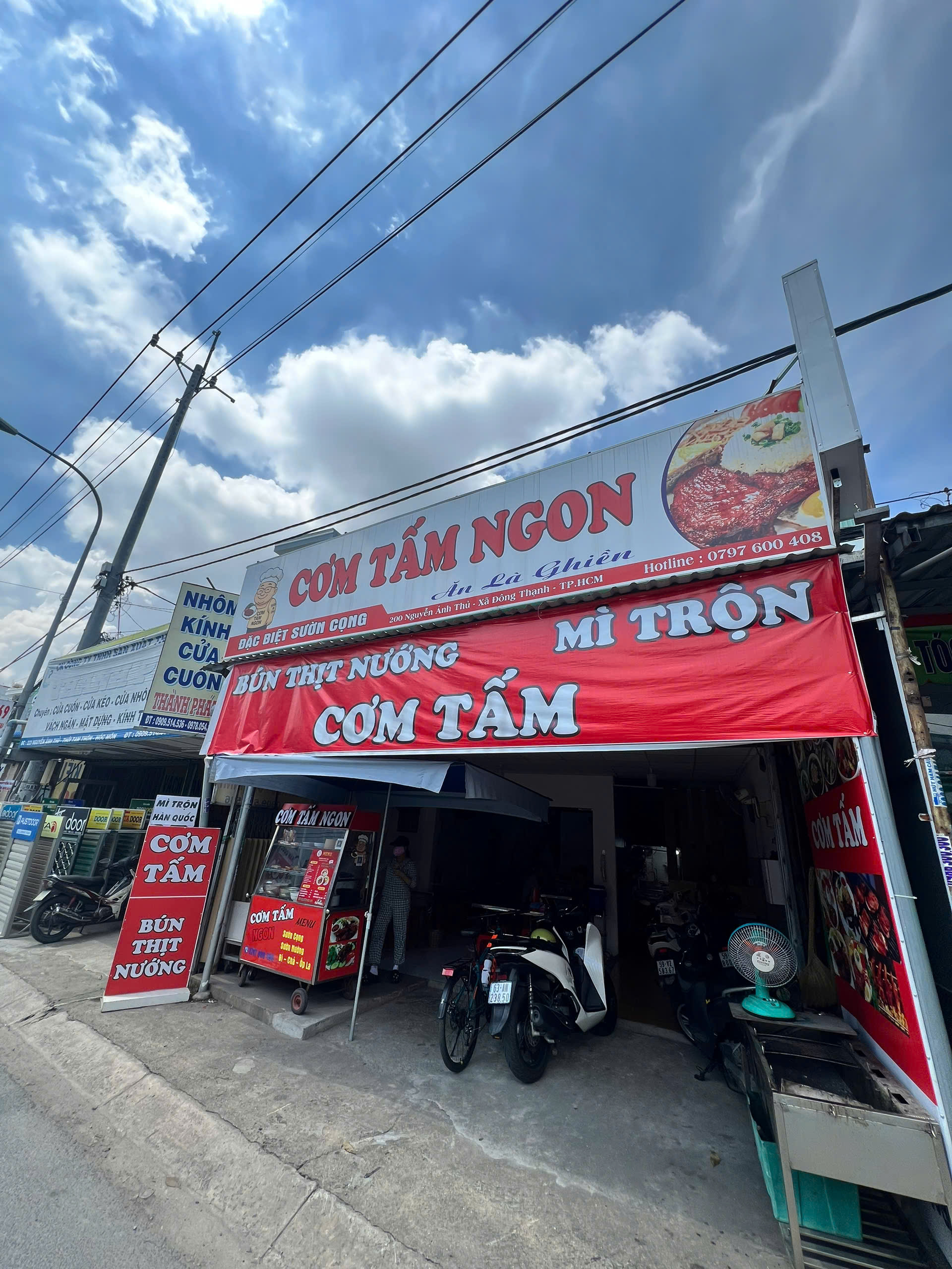  SANG QUÁN CƠM TẤM ĐANG KINH DOANH TỐT – tại NGUYỄN ẢNH THỦ , HÓC MÔN