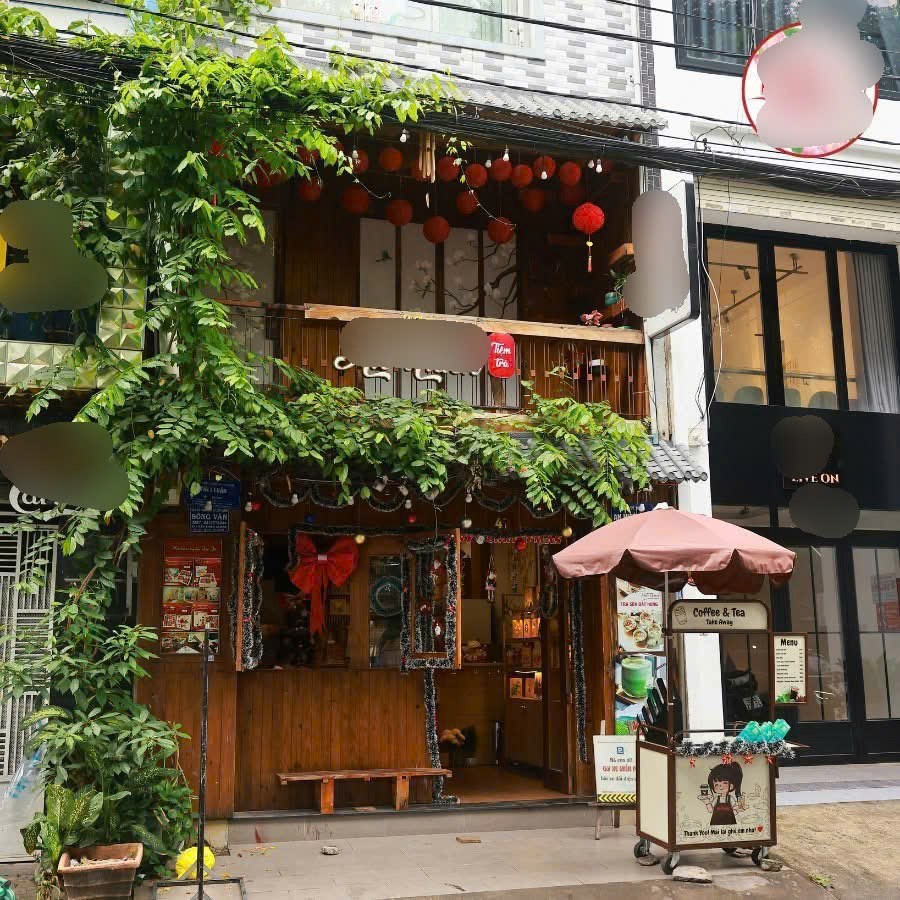 Sang tiệm trà kết hợp workshop tại Phường 12, Quận 10