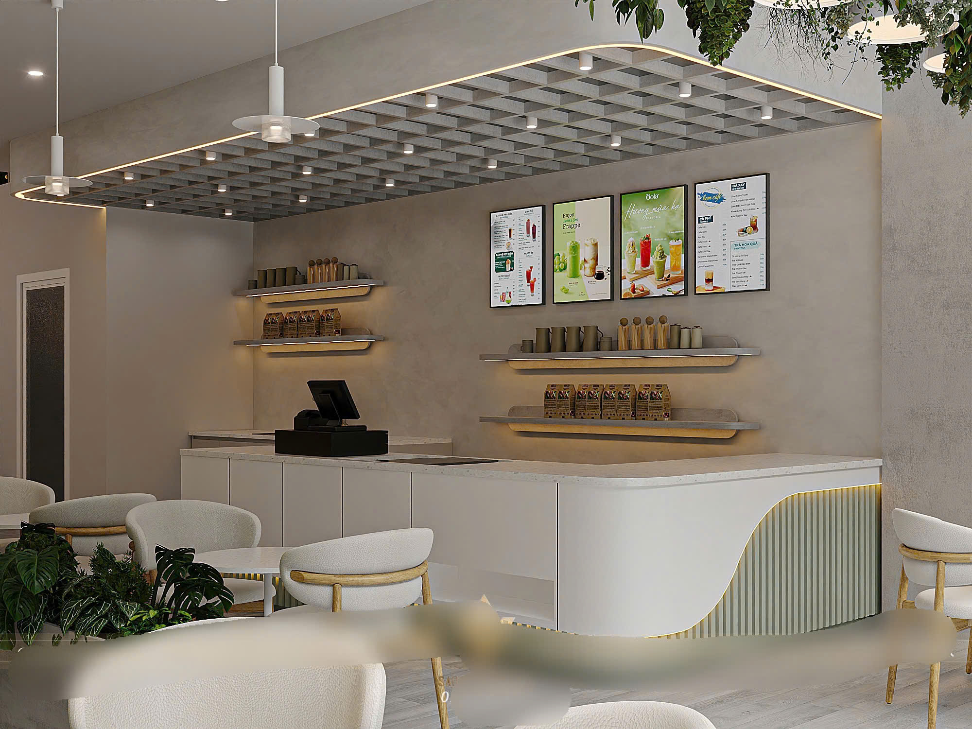 Sang quán cafe, trà sữa mặt tiền chung cư Phan Văn Hớn, Tân Thới Nhất – Q.12