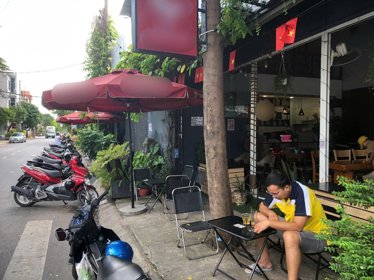 Sang quán cafe góc 2 mặt tiền đường Tiền Lân, Bà Điểm, Hóc Môn.
