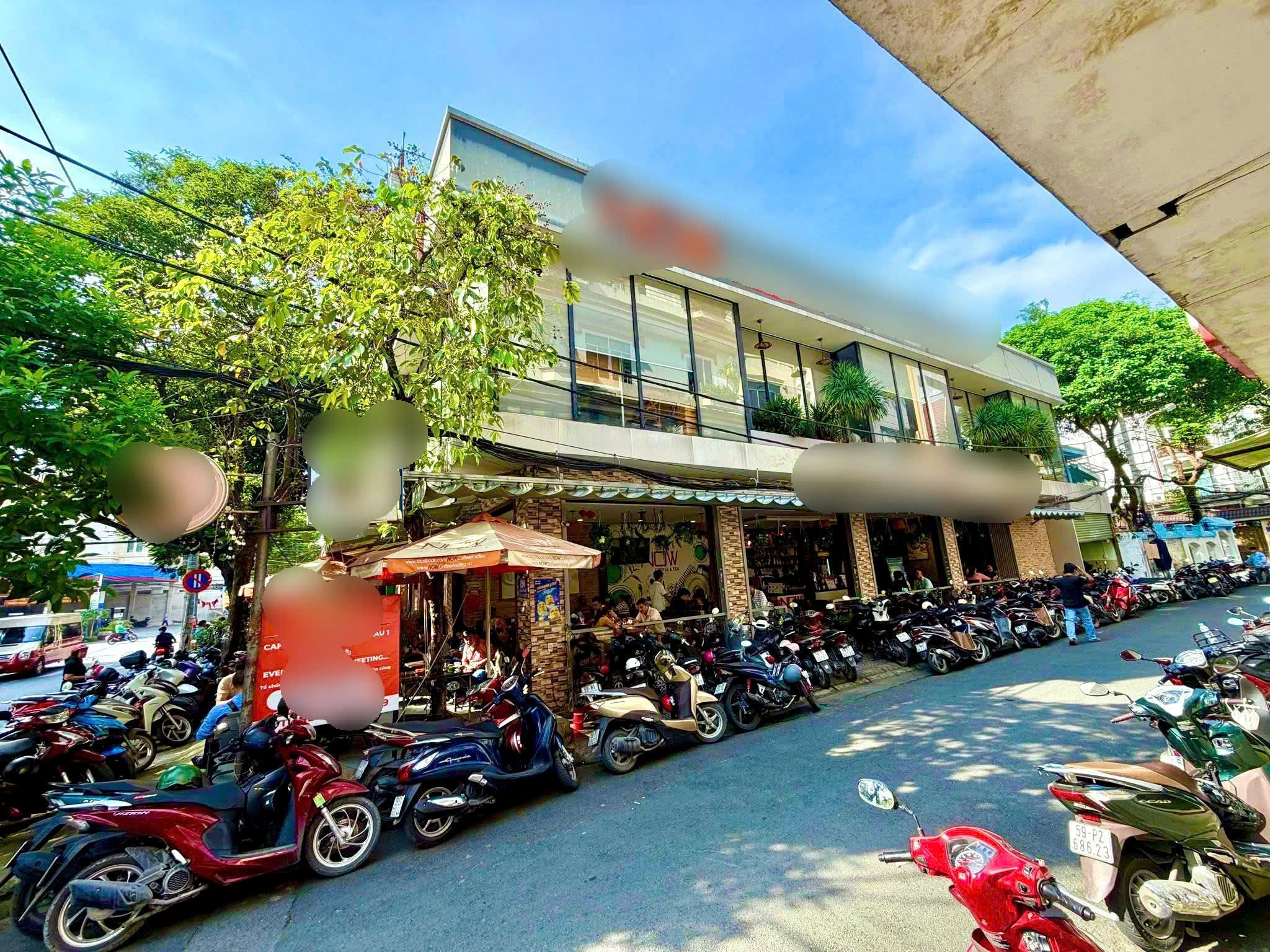 Sang quán cafe  2 mặt tiền Trương Công Định, Tân Bình