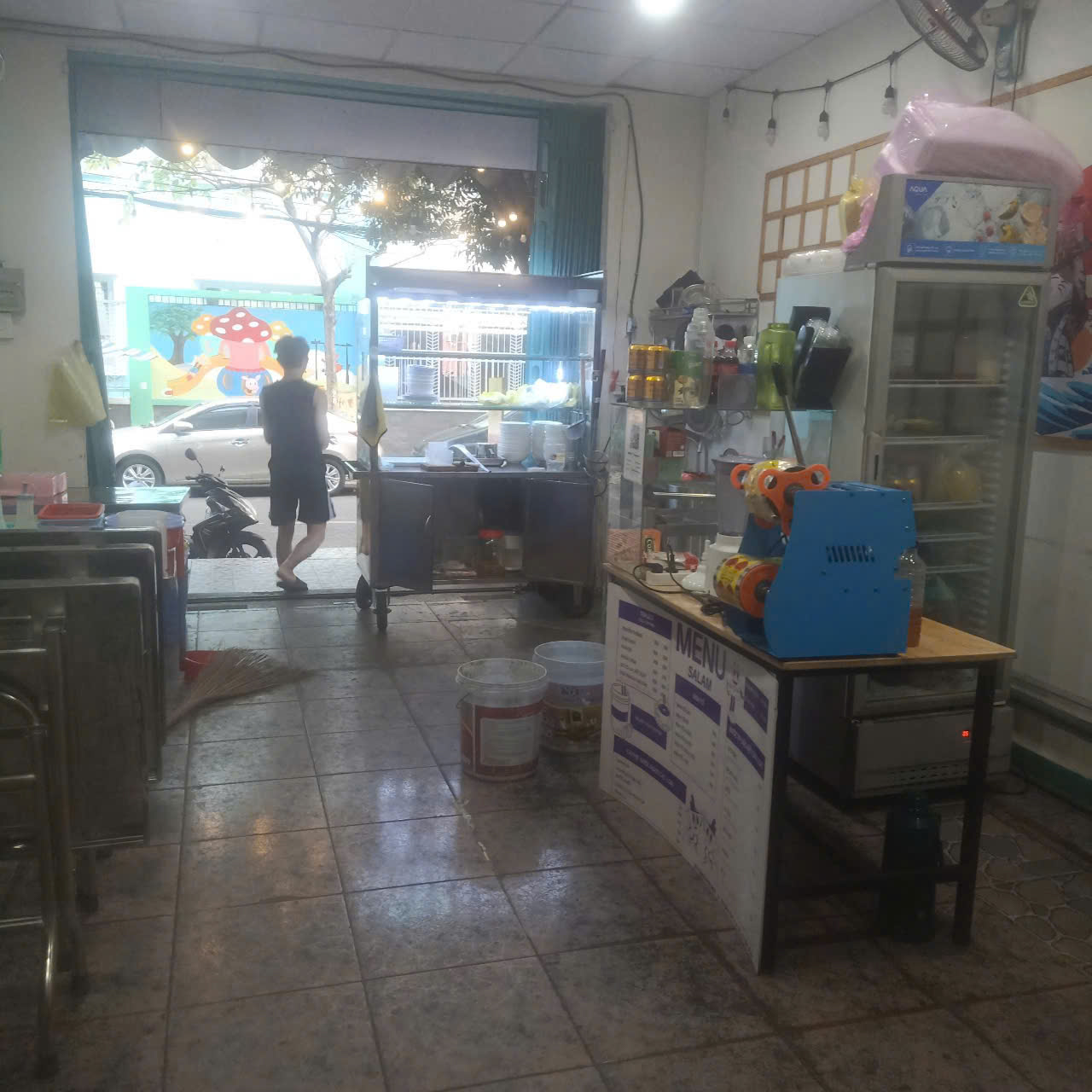 Sang quán ăn, caphe mặt tiền đường khu bàu cát 2 , phường 14 , Tân Bình