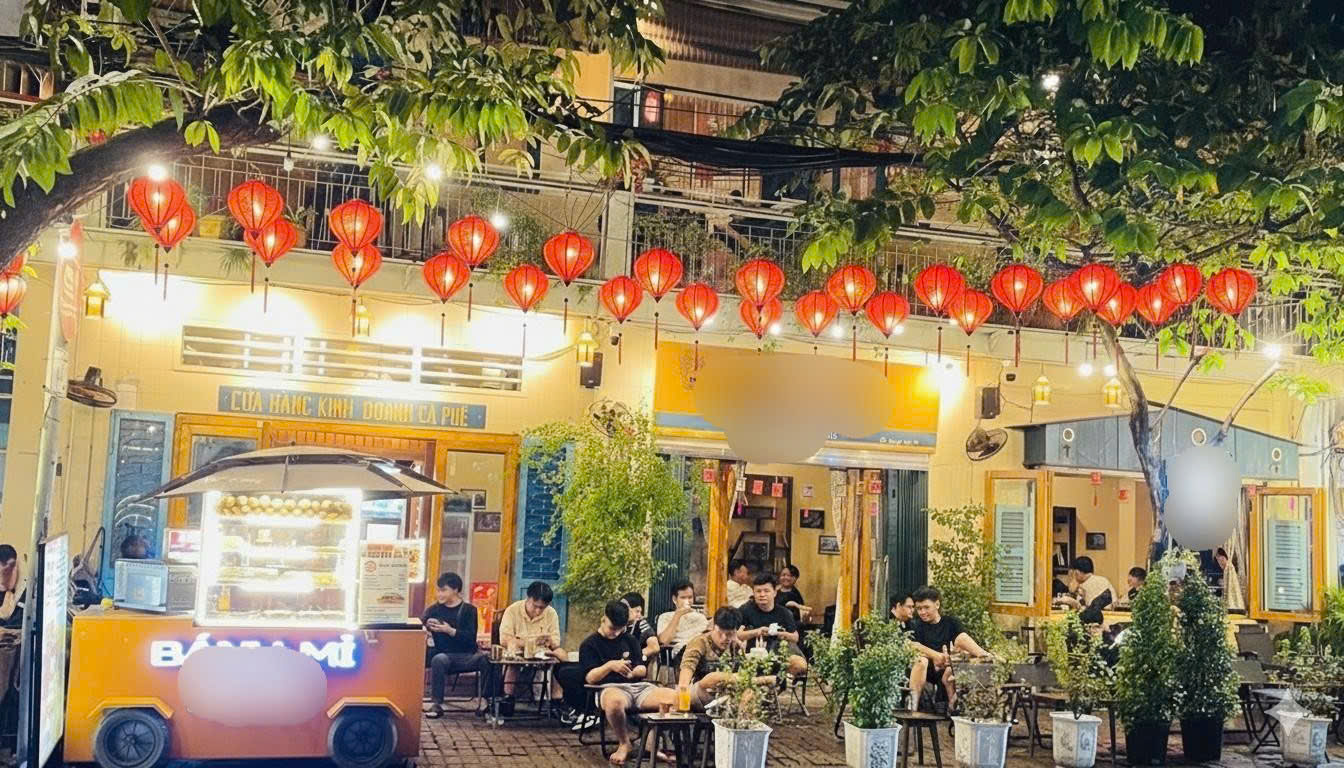 Sang quán cà phê phong cách vintage gần khu K300, Phường 4, Tân Bình