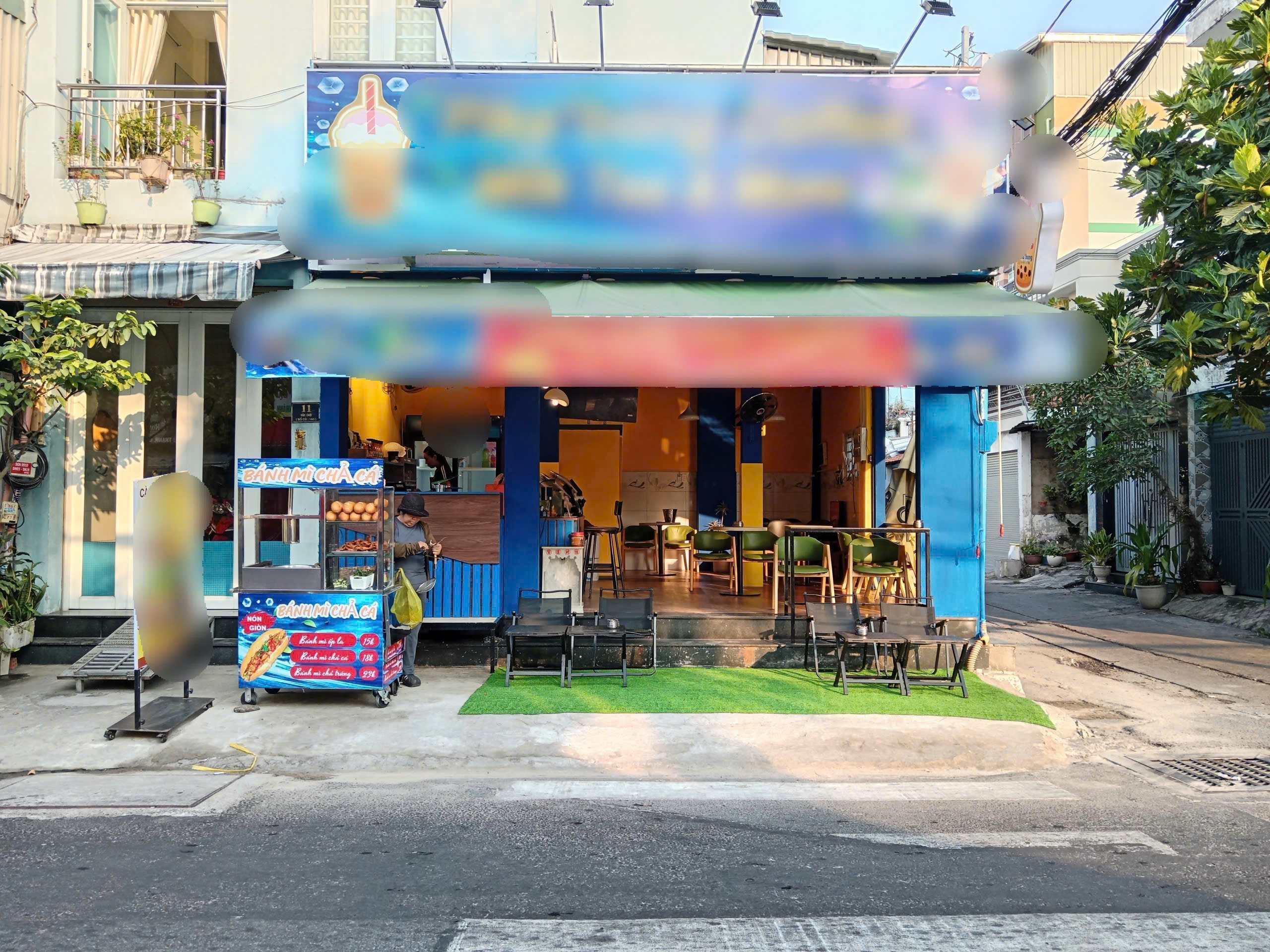 Sang nhượng quán cafe góc 2 mặt tiền đường Văn Cao, Phú Thạnh, Tân Phú