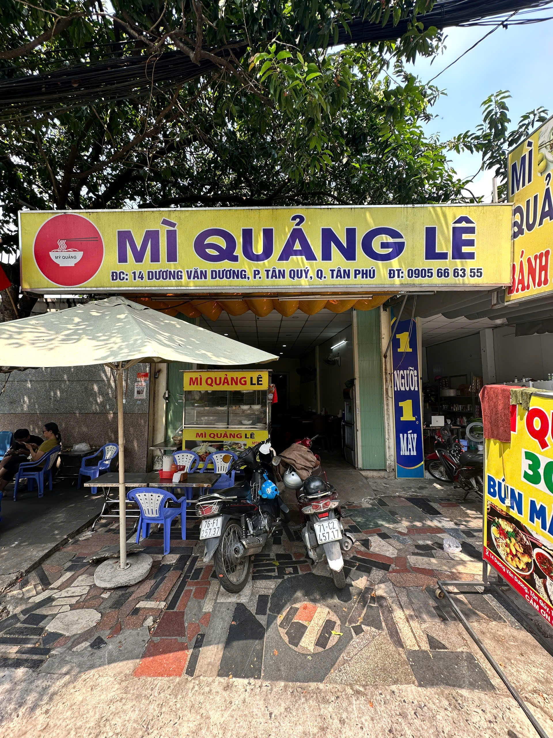 SANG NHƯỢNG QUÁN MẶT TIỀN – ĐƯỜNG DƯƠNG VĂN DƯƠNG, TÂN QUÝ, TÂN PHÚ