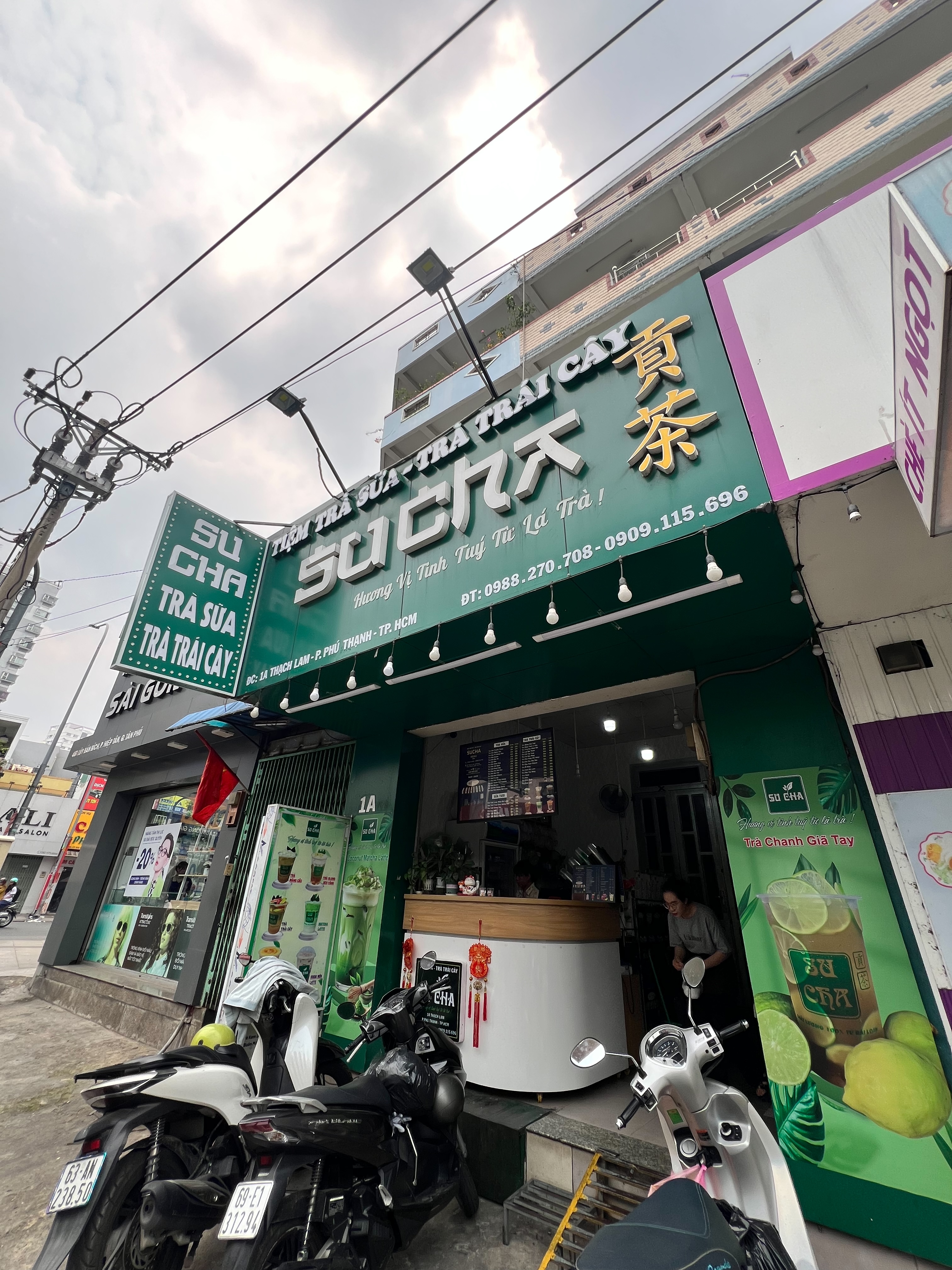 SANG NHƯỢNG TIỆM TRÀ SỮA SUCHA –  NGAY GÓC THẠCH LAM & LŨY BÁN BÍCH, TÂN PHÚ