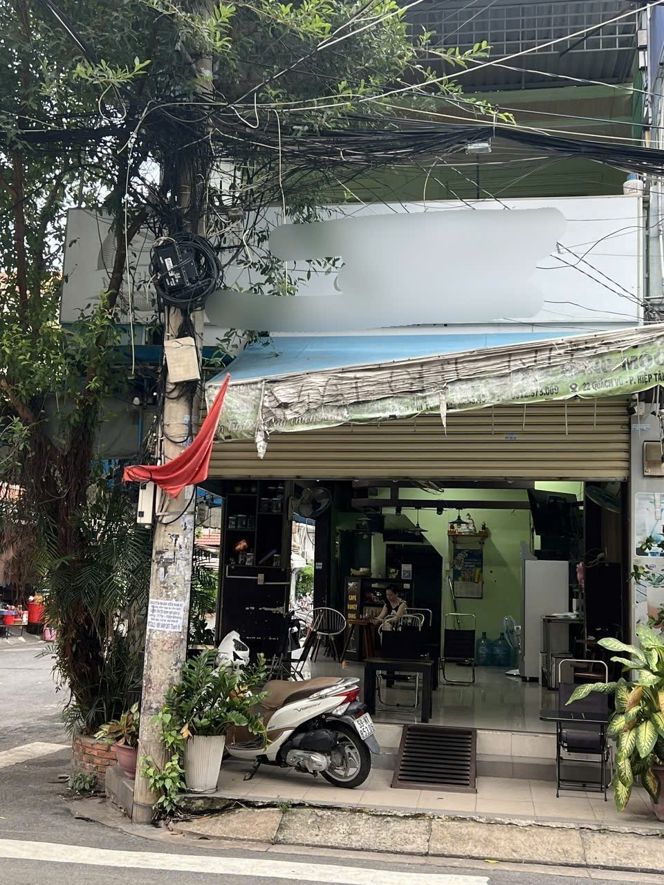 Sang quán cà phê góc  2 mặt tiền tại Hiệp Tân, Tân Phú