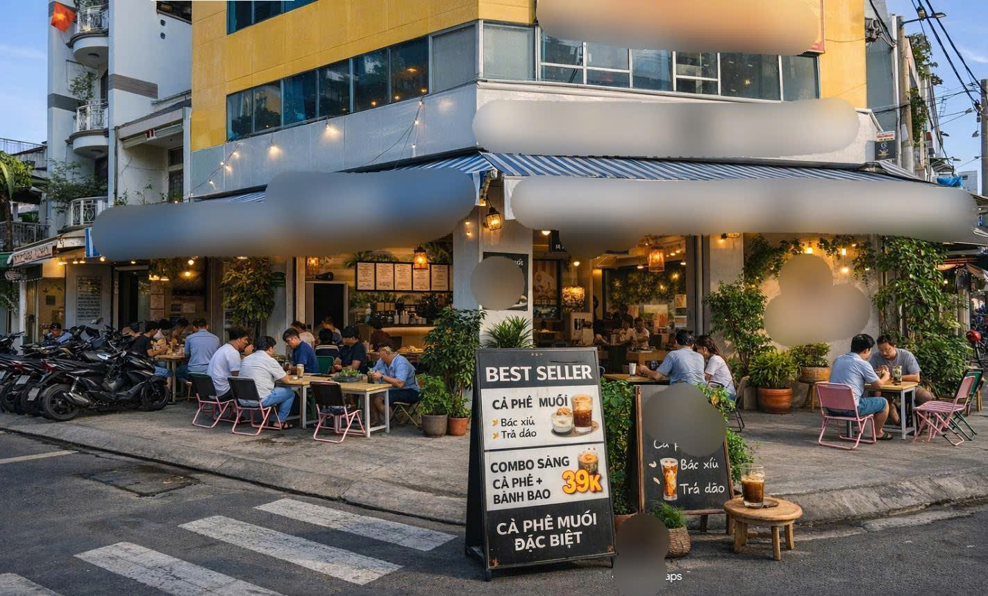 Sang quán cafe góc 2MT Phạm Hùng, Chánh Hưng, Quận 8