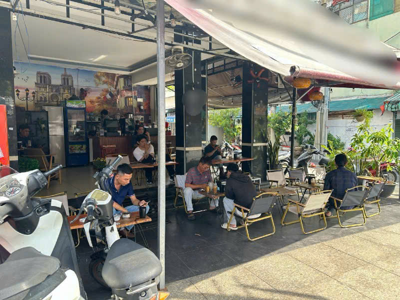 Sang Quán cafe góc 2 mặt tiền đường lớn Tân Phú