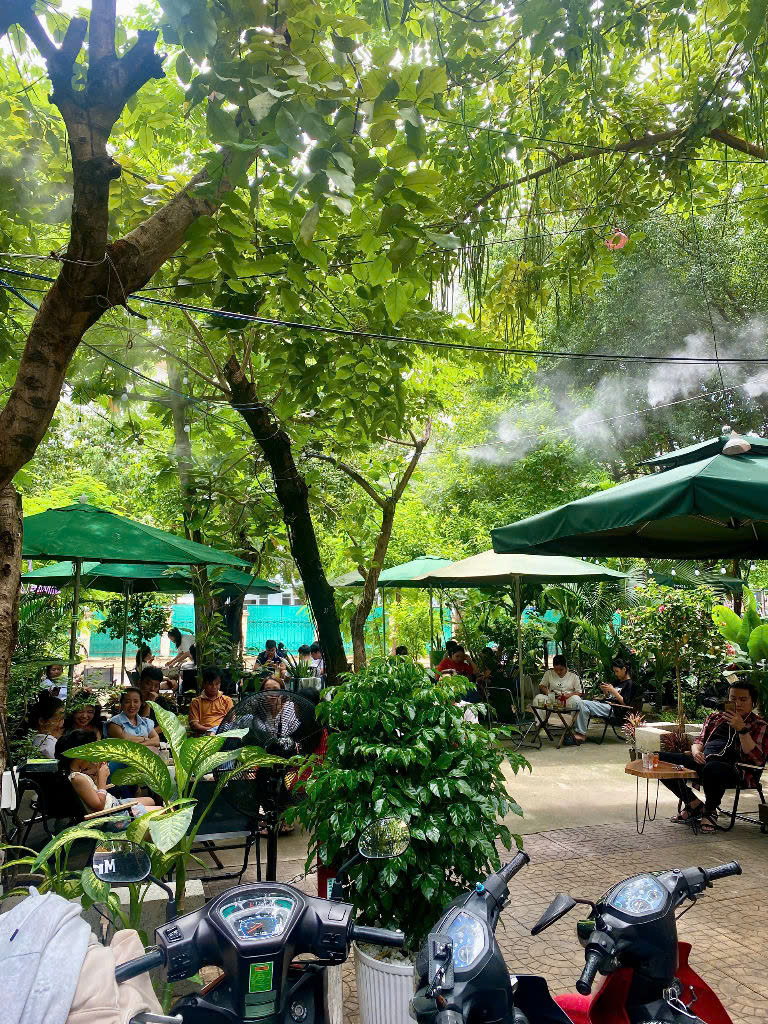 Sang quán cafe sân vườn rộng rải thoáng mát , Phước long A , Quận 9 