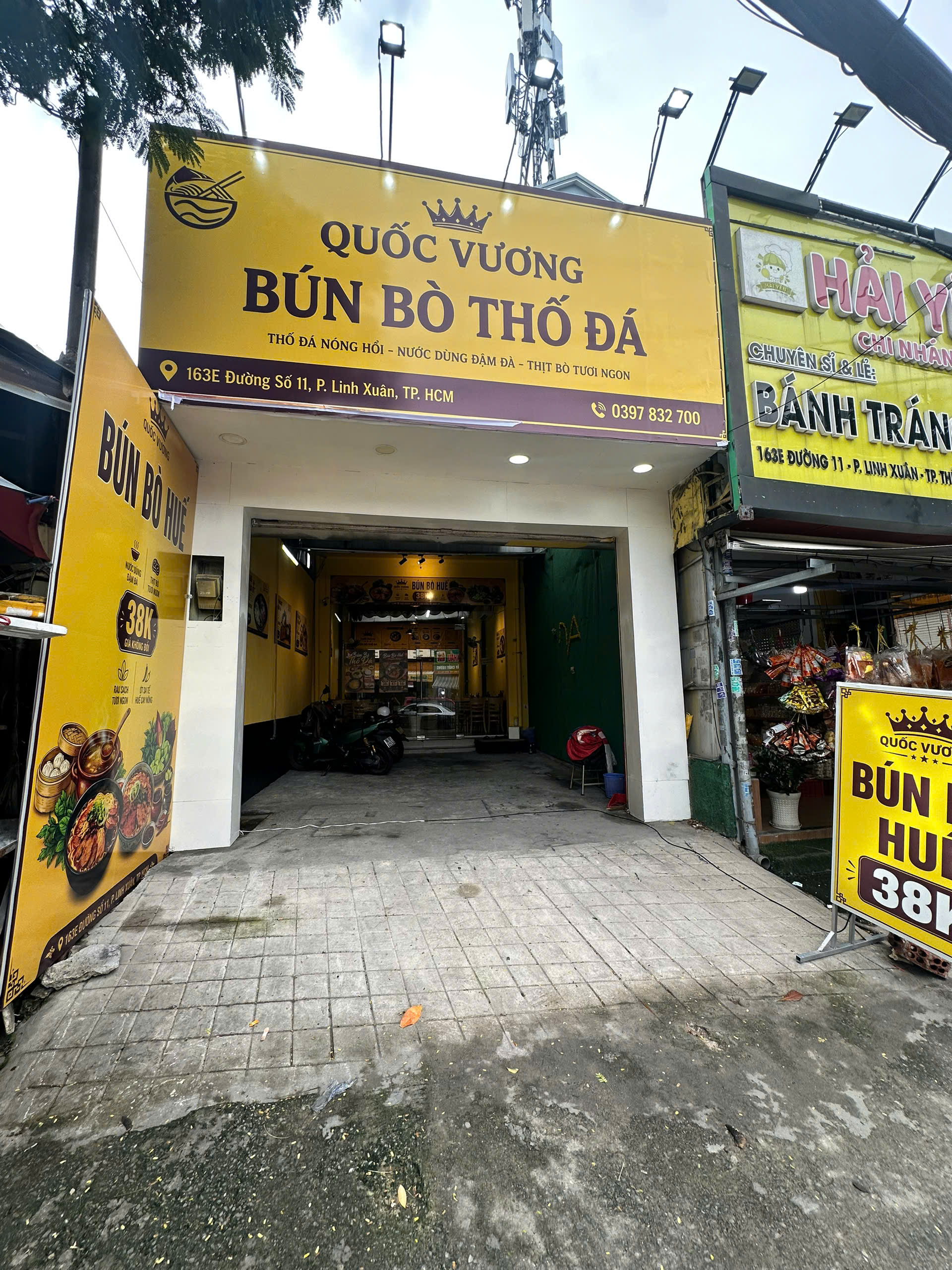 Sang quán mặt tiền – chợ Linh Xuân, Thủ Đức
