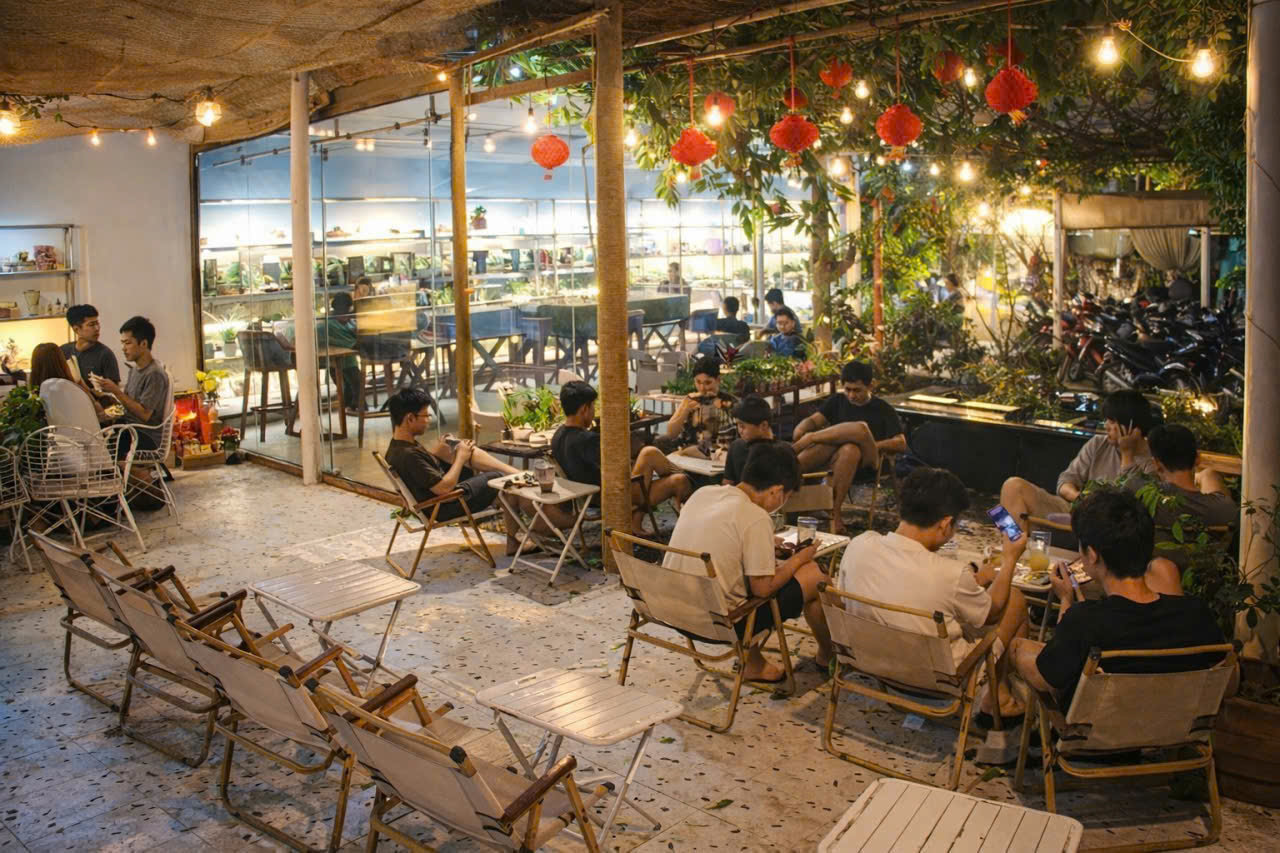 Sang nhượng quán cà phê sân vườn– Linh Trung, Thủ Đức