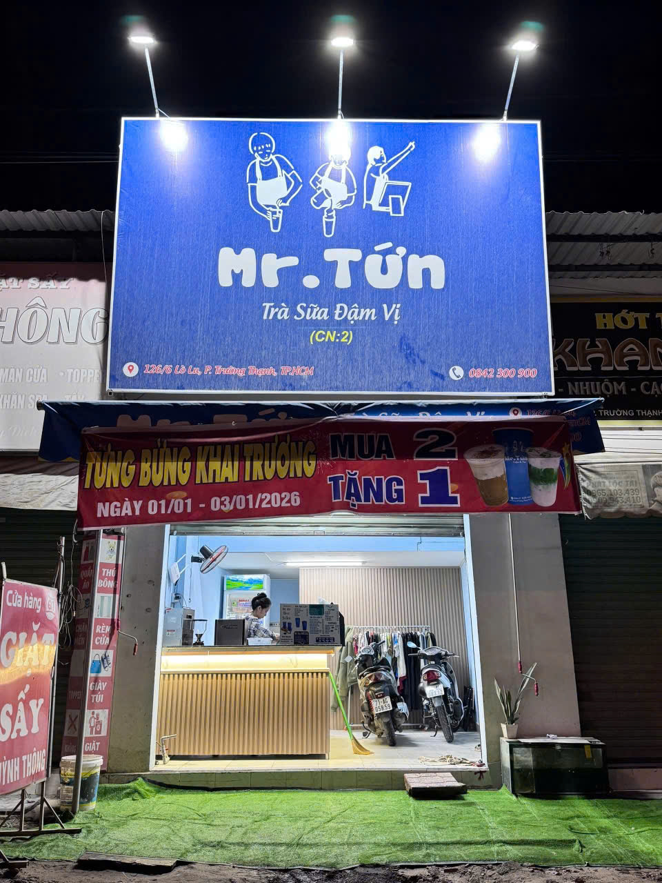 SANG NHƯỢNG QUÁN TRÀ SỮA PHA MÁY – GIÁ TỐT, VÀO BÁN NGAY