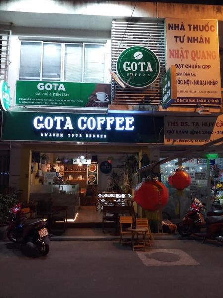 sang quán GOTA Coffee